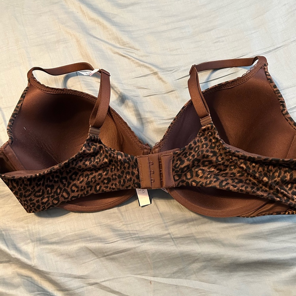 NWT Leopard Print push up bra Victoria’s secret size 40D - Picture 2 of 6